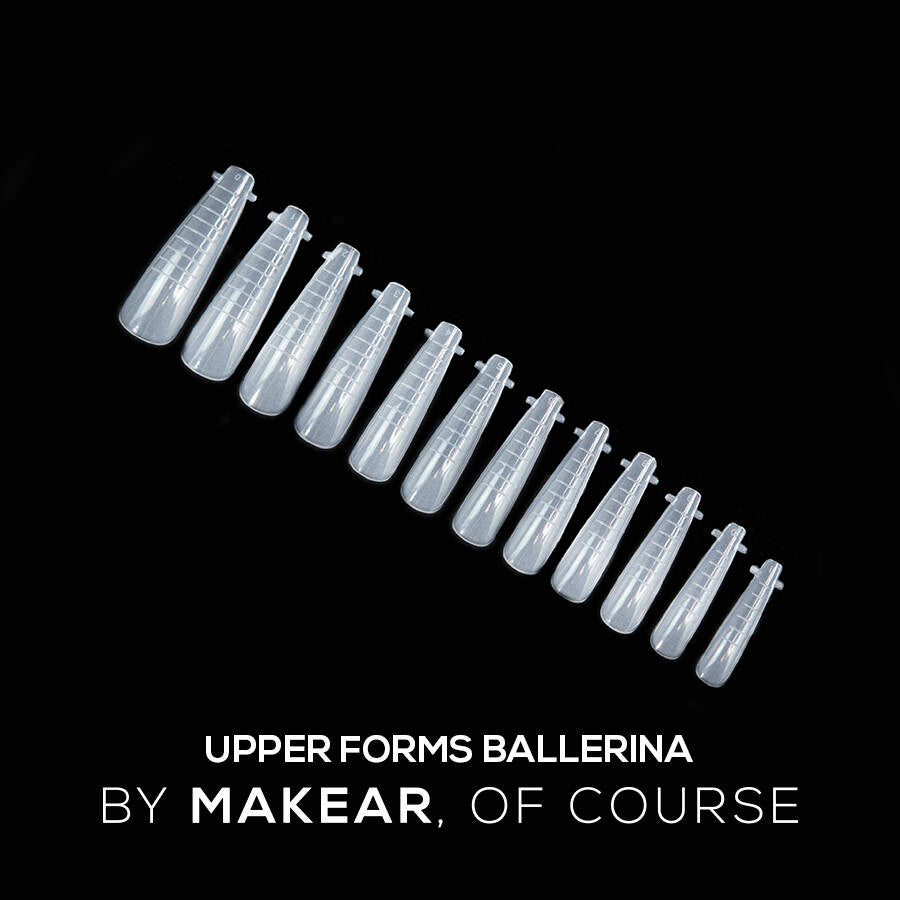 Akrylgel Dual Forms - Upper Ballerina - 120 stk-Akrylgel-MAKEAR-NR Kosmetik