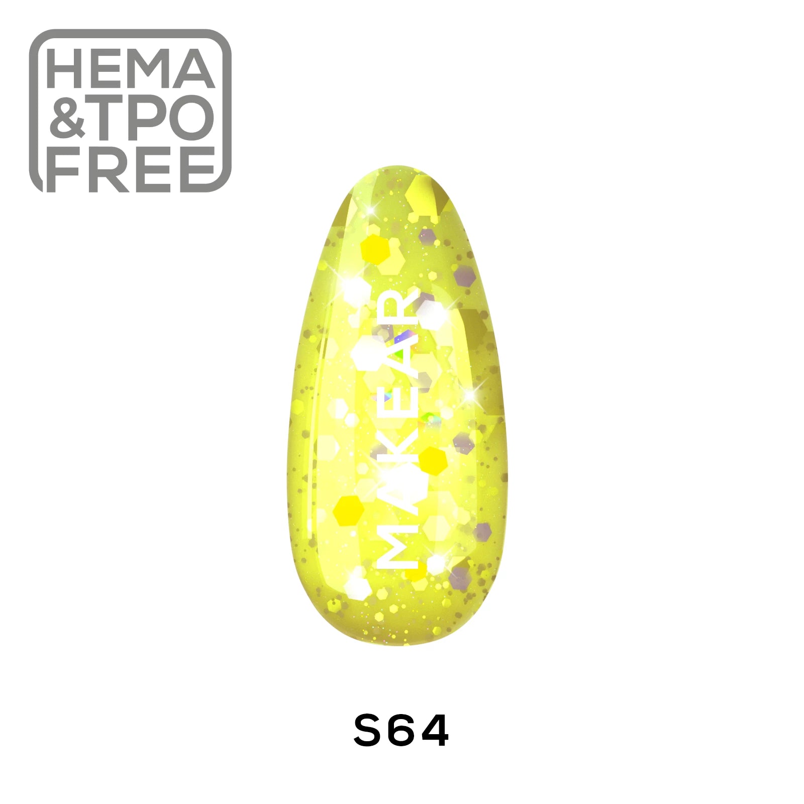 Gelpolish - S64 MAKEAR-Gelpolish-MAKEAR-NR Kosmetik