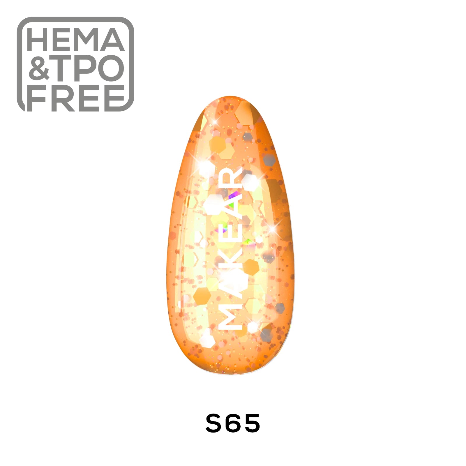 Gelpolish - S65 MAKEAR-Gelpolish-MAKEAR-NR Kosmetik