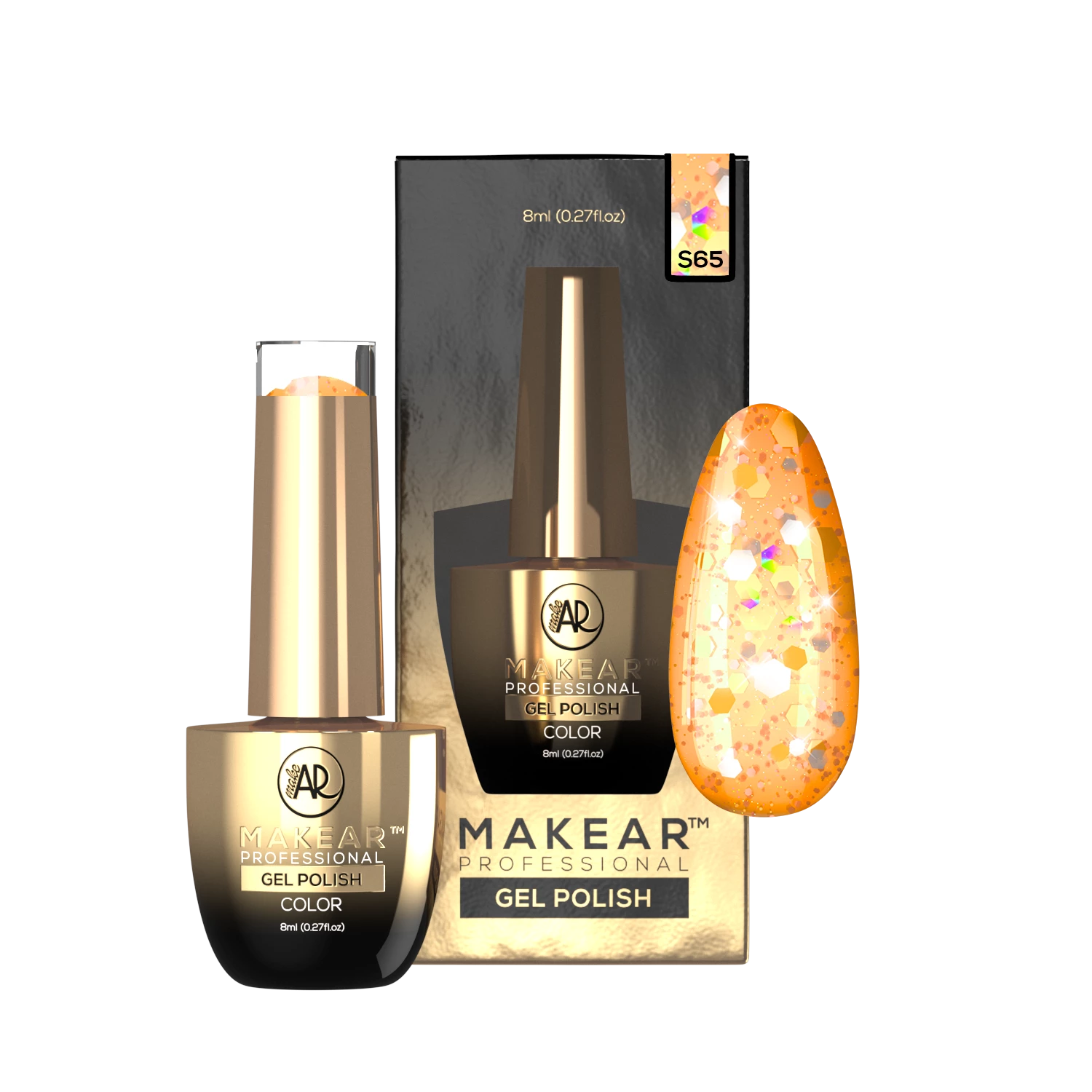 Gelpolish - S65 MAKEAR-Gelpolish-MAKEAR-NR Kosmetik