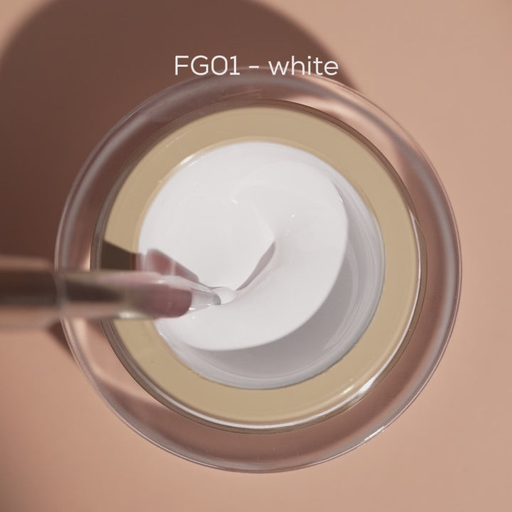 French Manicure Gel White FG01 - 5 ml