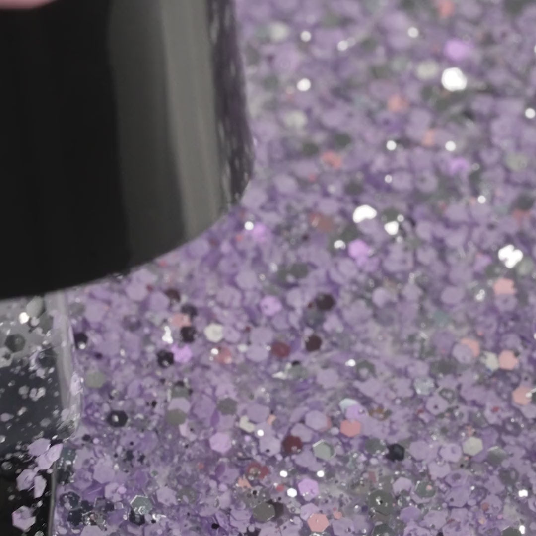 Gelpolish 925 Silver & Violet Drops - 7 ml