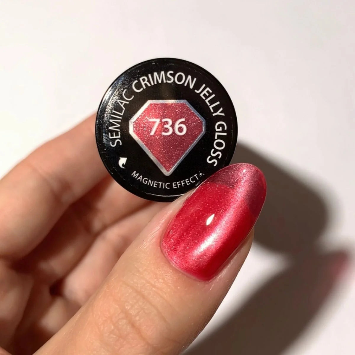 Gelpolish 736 Crimson Jelly Gloss 7 ml 