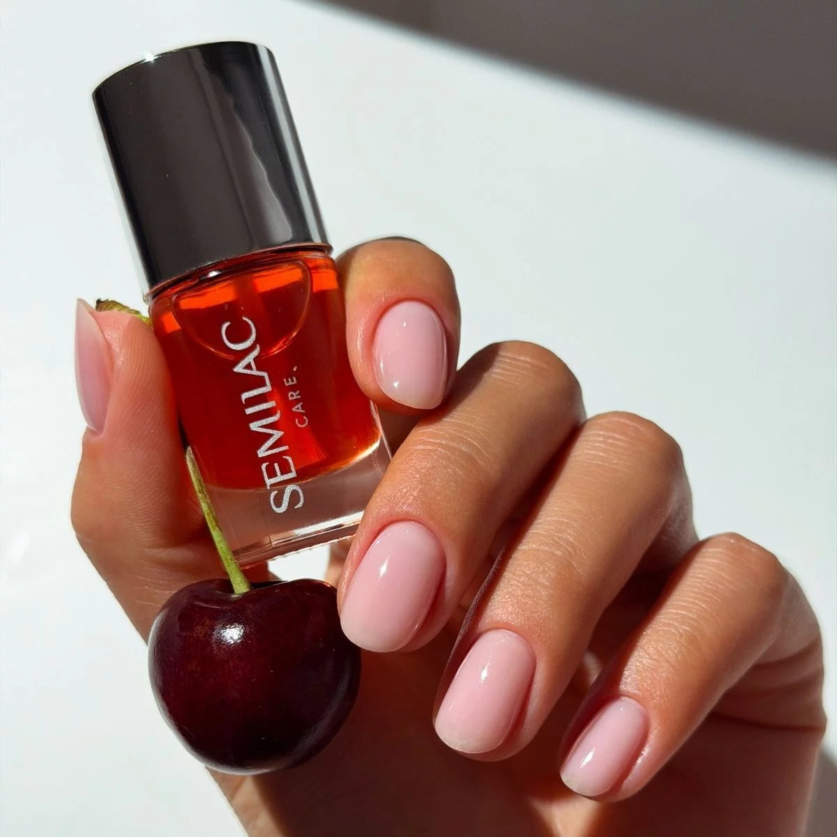 Negleolie Cherry - 7 ml-Pleje-Semilac-NR Kosmetik