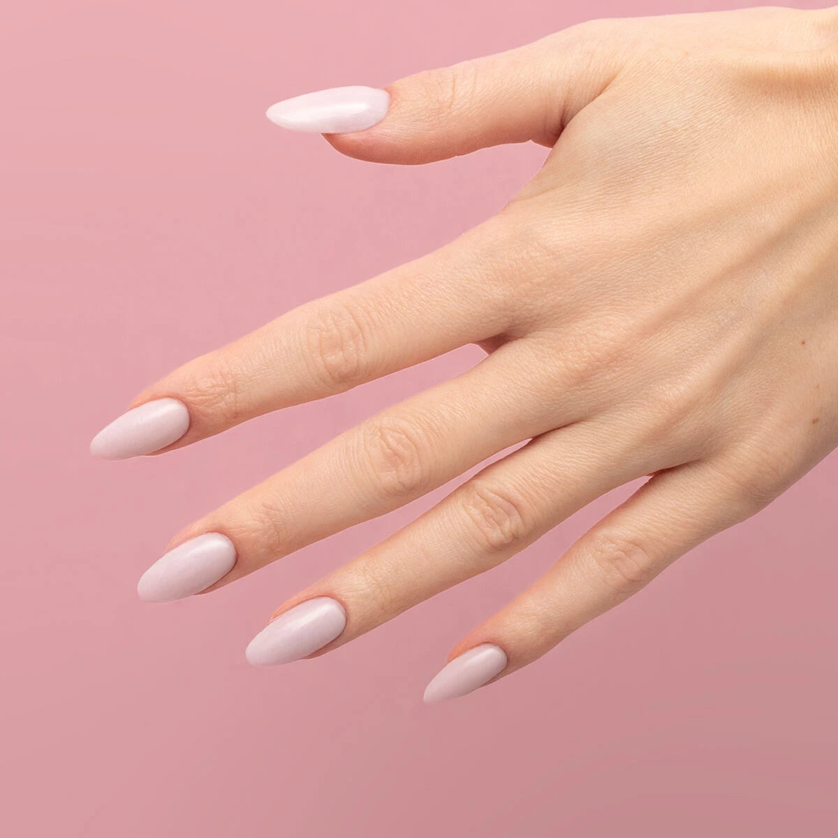 One Step Glossy Gelpolish - Barely Pink S610 - 7 ml-3i1-Semilac-NR Kosmetik