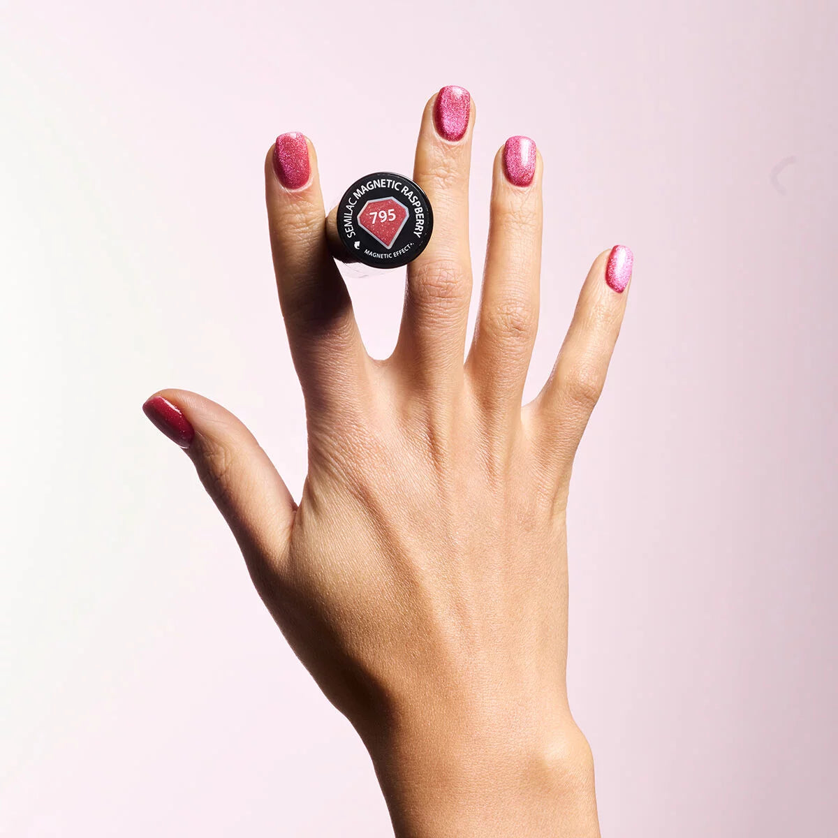 Gelpolish 795 Magnetic Raspberry - 7 ml-Gelpolish-Semilac-NR Kosmetik