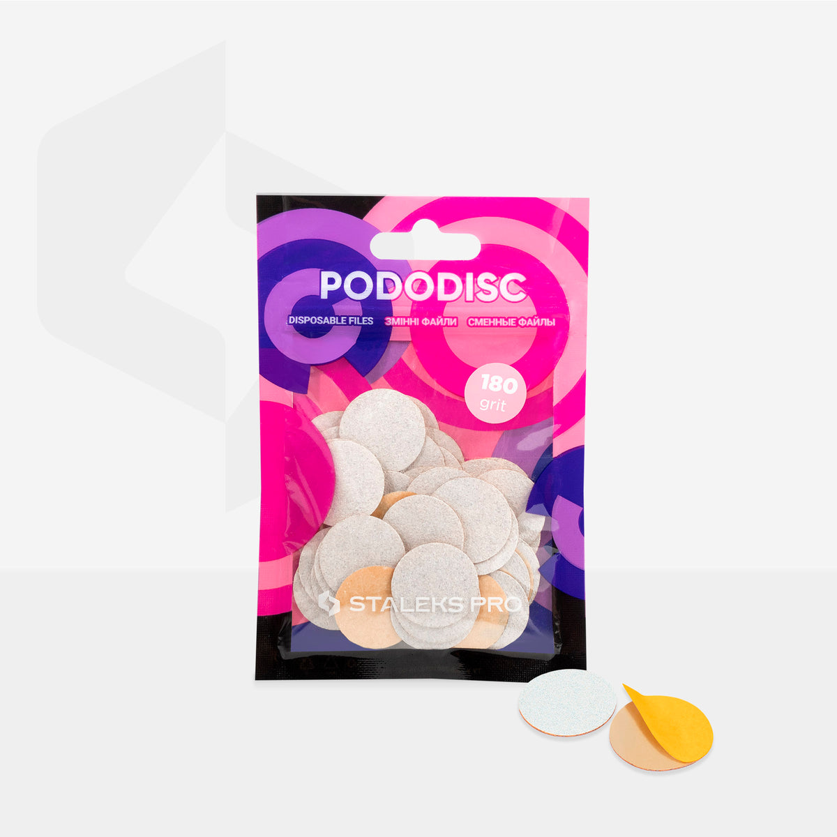 Slibepapir til Pododisk M 180 - 50 stk - EXPERT-Pedicure-STALEKS-NR Kosmetik