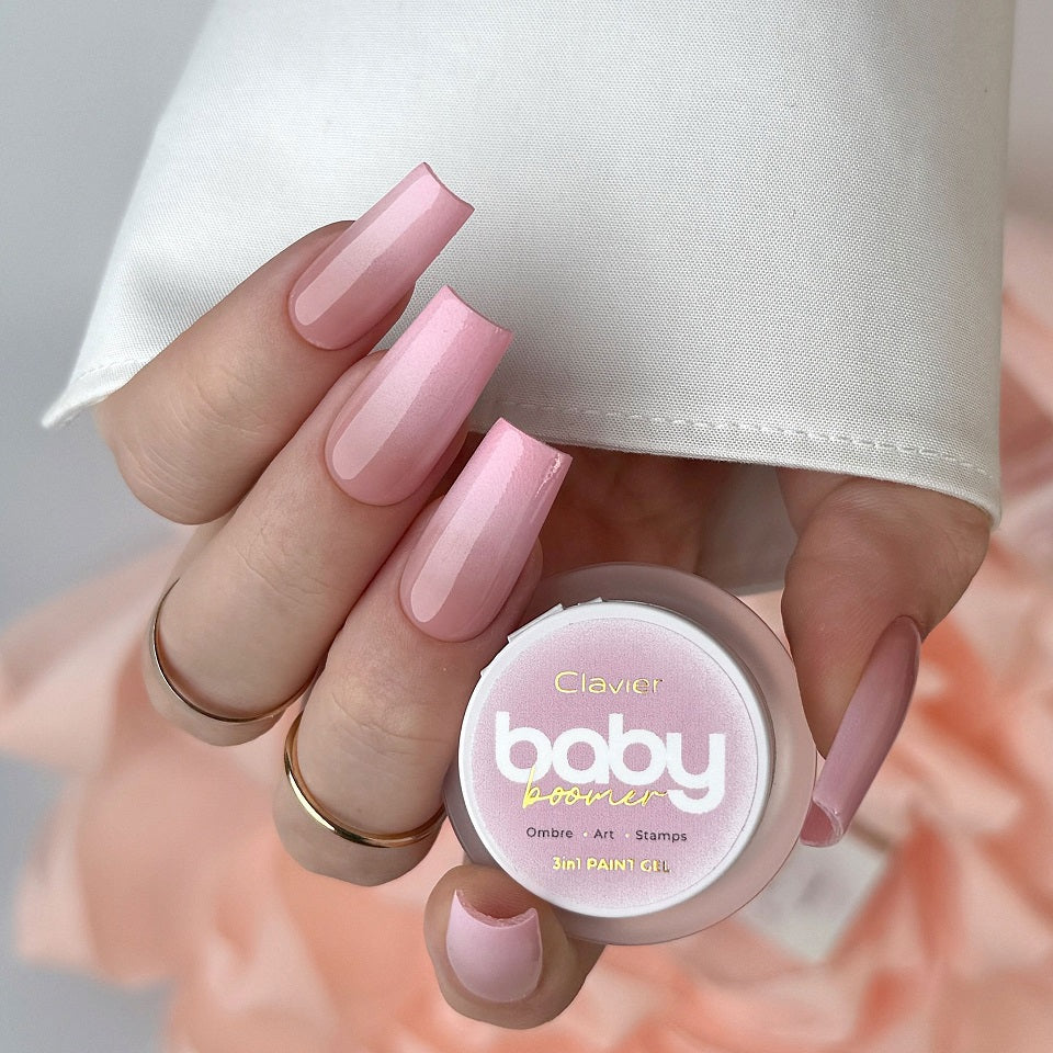 P02 Baby Boomer/Ombre Gel - Barbielle - 3 g-Nail Art-Clavier-NR Kosmetik