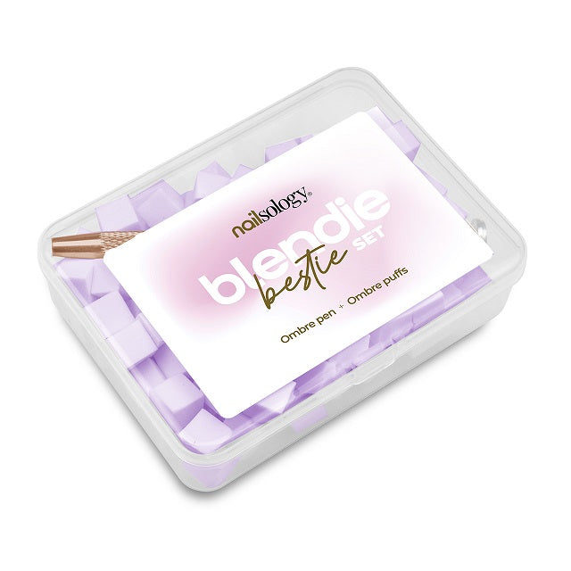 Mini Ombre Svampe - Lilla - 100 stk-Brand accessories-Clavier-NR Kosmetik