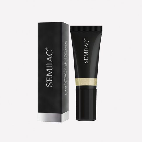 Semilac glitter creme øjenskygge - 037 Gold Disco-Make up-Semilac-NR Kosmetik