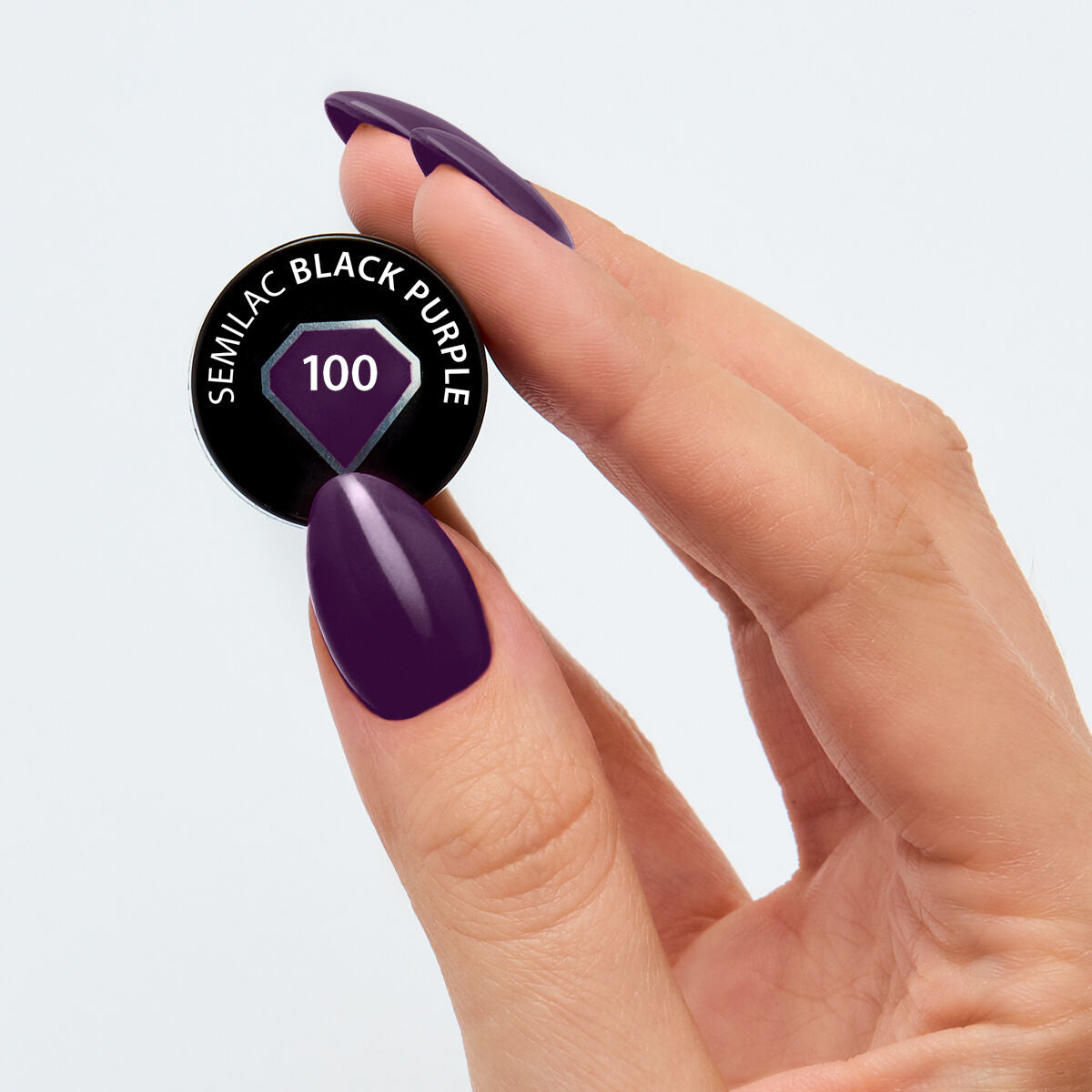 UV Hybrid 100 Black Purple 7 ml-UV Hybrid-Semilac-NR Kosmetik