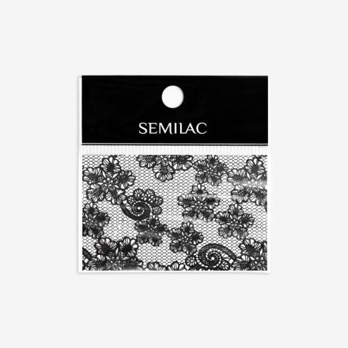 Semilac Transfer Foil Black Lace - 24-Folie-Semilac-NR Kosmetik