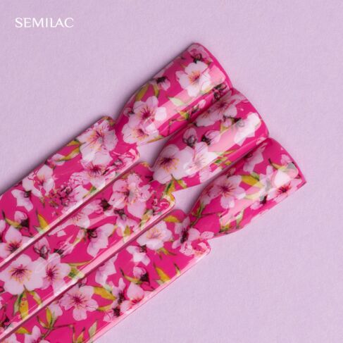 Semilac Transfer Foil Blooming Flowers 31-Folie-Semilac-NR Kosmetik