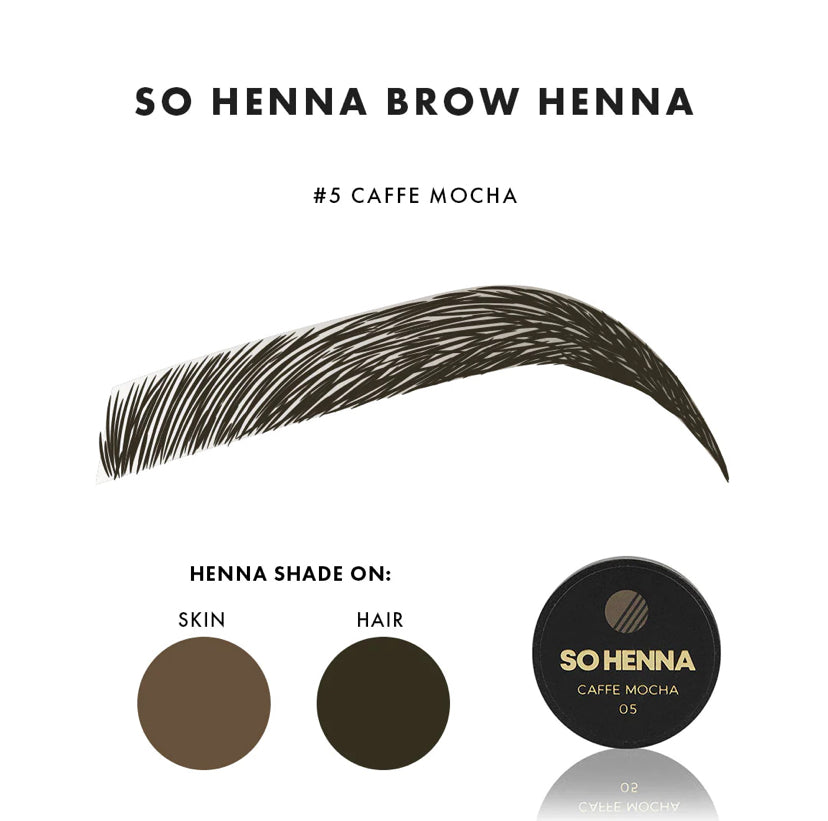 Brow Henna Color - 05 Caffe Mocha-Henna-So Henna-NR Kosmetik