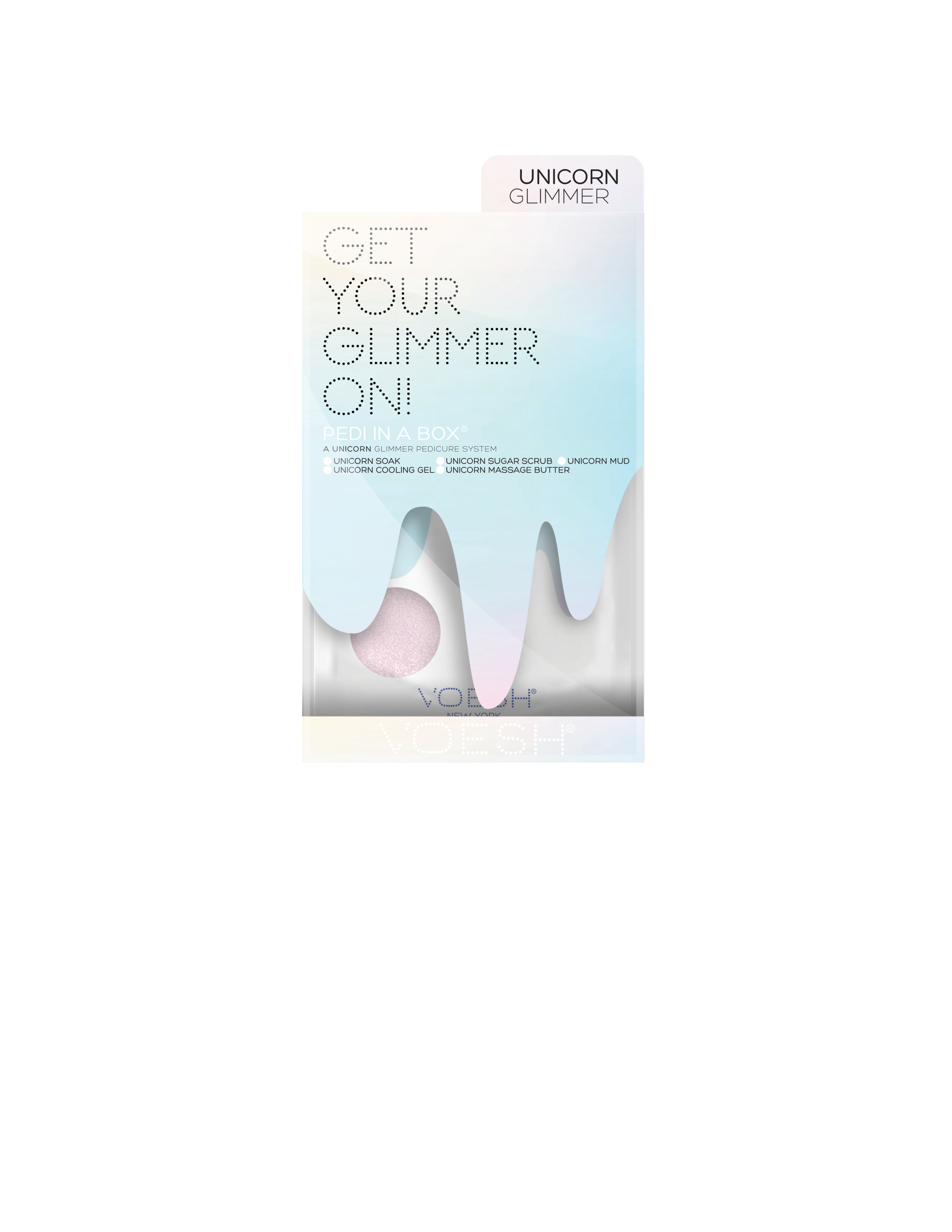 Glimmer 5 Steps Pedi - Unicorn-SPA-VOESH-NR Kosmetik