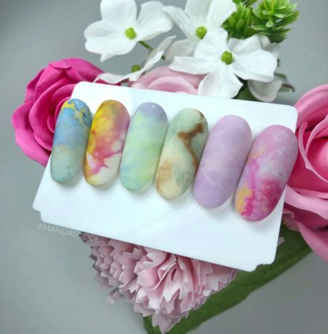 Semilac Transfer Foil Rose Gold Marble 12-Folie-Semilac-NR Kosmetik