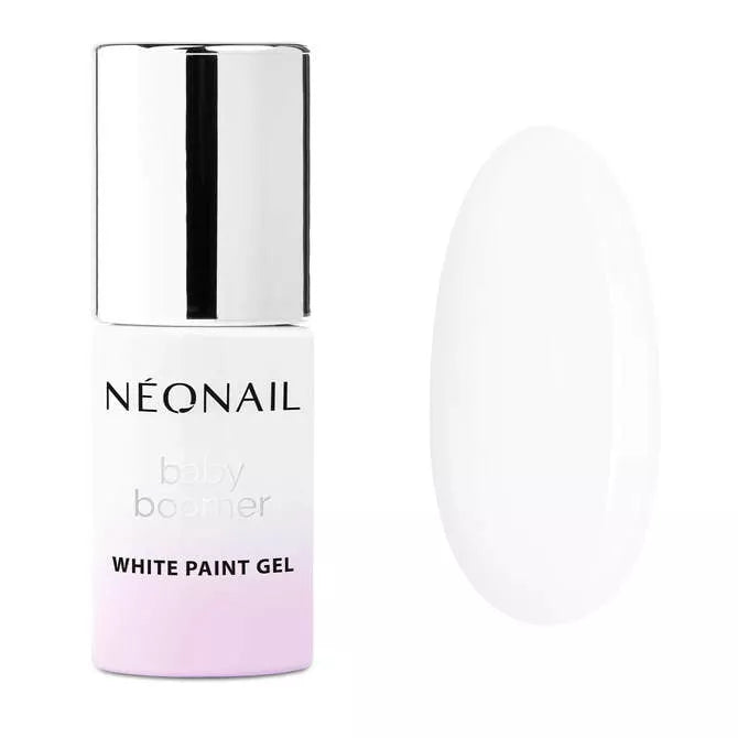 Baby Boomer Hvid Paint Gel - 6,5 ml-Hvidgel-NeoNail-NR Kosmetik