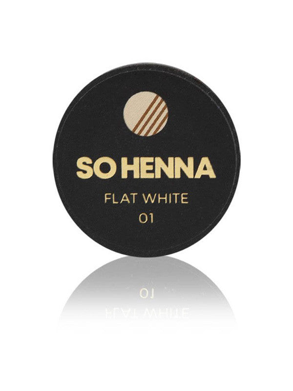 Brow Henna Color - 01 Flat White-Henna-So Henna-NR Kosmetik