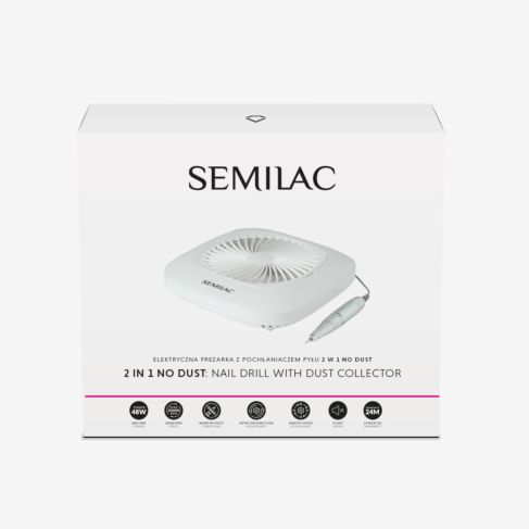 Semilac 2i1 El fil + Dust Collector 48W-el fil-Semilac-NR Kosmetik