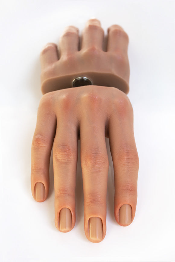 Øvehånd i silikone Halv hånd - ANAIS (Livagtig)-Øvehånd-Aleana-Autumn-Right-Flexible-NR Kosmetik