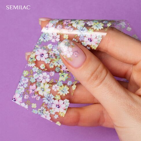 Semilac Transfer Foil Blooming Flowers 30-Folie-Semilac-NR Kosmetik