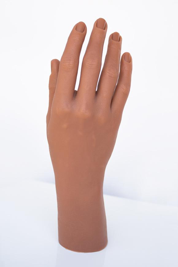 Øvehånd i silikone Hel hånd - ANAIS (Ensfarvet)-Øvehånd-Aleana-Autumn-Right-Flexible-NR Kosmetik