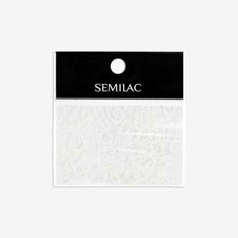 Semilac Transfer Foil WHITE LACE - 13-Folie-Semilac-NR Kosmetik