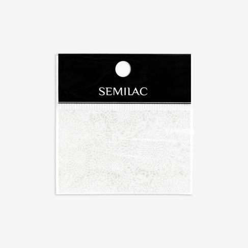 Semilac Transfer Foil WHITE LACE - 14-Folie-Semilac-NR Kosmetik