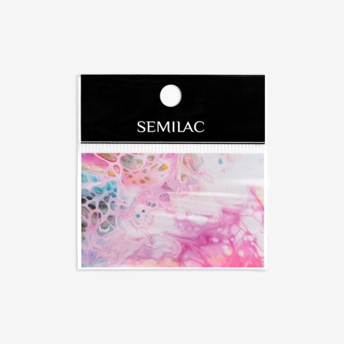 Semilac Transfer Foil Rainbow Marble 08-Folie-Semilac-NR Kosmetik